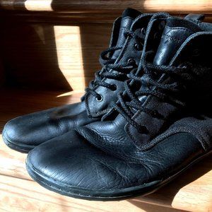 Vivobarefoot Scott Leather Canvas Boots Men Sz 11